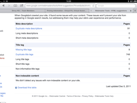 Google Webmaster Google Webmaster